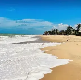 Praia de Caucaia, na Região Metropolitana de Fortaleza